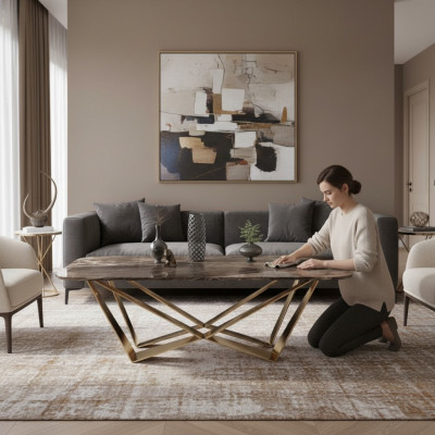 Luxus Eettafel Marmer Eettafels Tafel Ontwerp Luxe Inrichting 160x80