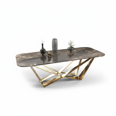 Luxus Eettafel Marmer Eettafels Tafel Ontwerp Luxe Inrichting 160x80