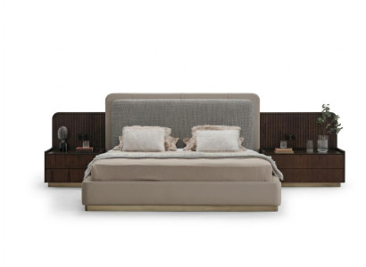 Slaapkamer set Luxe Compleet bed + 2x nachtkastjes 3-delig Modern set