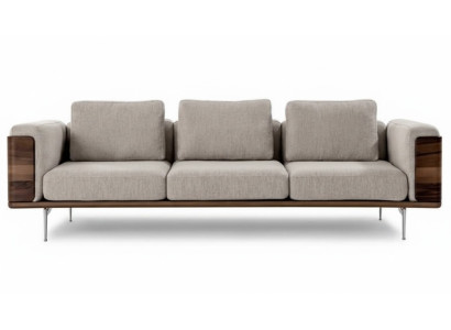 Bank voor woonkamer Luxe Modern Ontwerpen met Armleuningen Driepersoons Ontwerp
