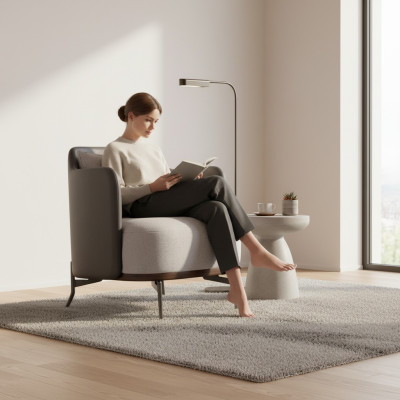 Zetel Bekleding Stoel Modern Ontwerp Lounge Luxe Woonkamer Meubels Sofa's