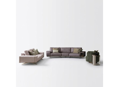 Luxe bankstel woonkamer 3+3+1 zits stoffen bankstel Grote bankstellen Setjes