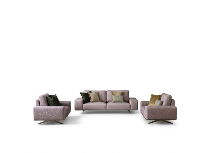 Stijlvolle bank 3-zits Roze Woonkamer Modern Design Banken Sofa's