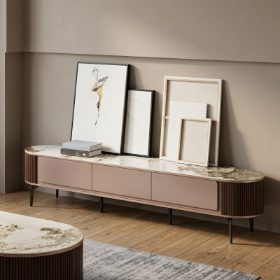 TV-meubel TV-kast Lowboard Hout Modern Staande Woonkamer rtv Nieuw