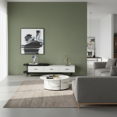 Woonkamer wandmeubel RTV Lowboard hout wit meubels nieuw modern design