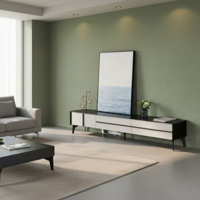 Woonkamer dressoir Hout Modern Meubels Lowboard RTV tv Kast Meubels --> Woonkamer dressoir Hout Moderne Meubels Lowboard RTV tv Kast Meubels 