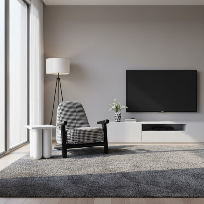 Fauteuil Desig Bank 1-Zits Relax Textiel Lounge Luxe Bekleding Club Nieuw
