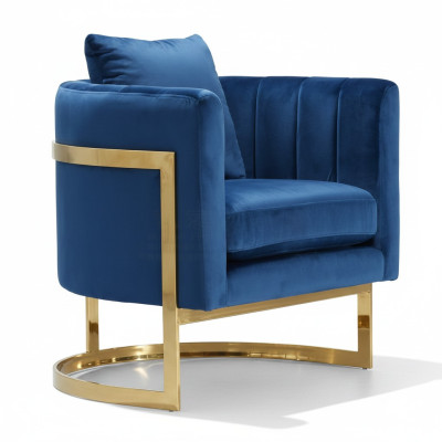 Ontwerp fluwelen fauteuil woonkamer gestoffeerde banken design luxe bank relax nieuw