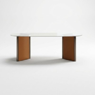 Luxe Moderne Eettafel Eetkamer Stijl Moderne Meubels Ovale Tafels Hout