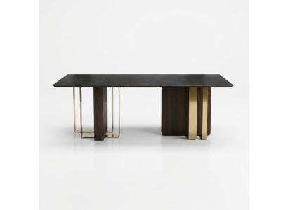 Zwarte design eettafel eetkamer meubels tafel luxe houten tafels 240x100