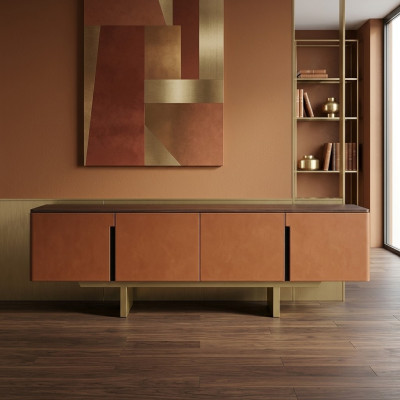 Sideboard houten tv-meubel eetkamer design luxe modern meubilair tv-standaard.