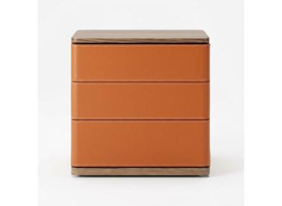 Slaapkamer nachtkastje ontwerp Nieuw Materiaal Hout Luxe oranje