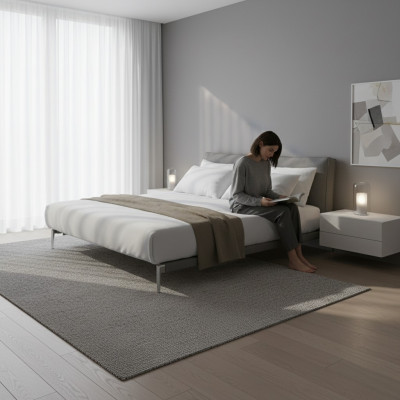 Beddesign Tweepersoonsbed Luxe Bedden Beklede Slaapkamermeubels Nieuw