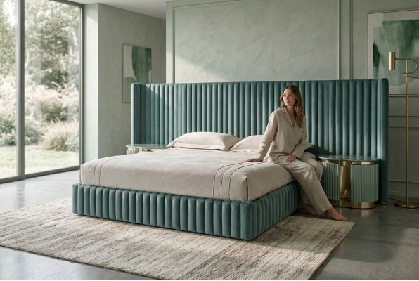 Slaapkamermeubels Tweepersoonsbed 2x Nachtkastjes Bedframe Nachtkastje