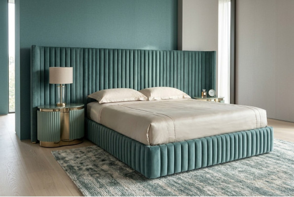 Slaapkamermeubels Tweepersoonsbed 2x Nachtkastjes Bedframe Nachtkastje