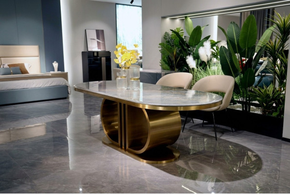 Luxe Moderne Eettafel Eetkamertafel Hout Moderne Meubels Tafels 240x100