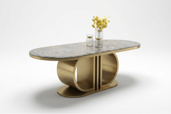 Luxe Moderne Eettafel Eetkamertafel Hout Moderne Meubels Tafels 240x100