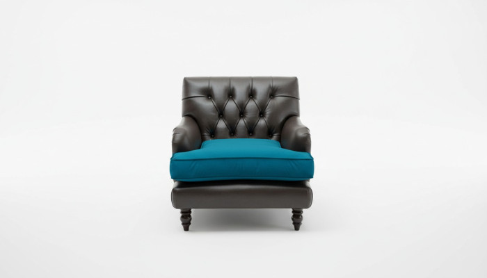 Chesterfield Lederen Bank Sofa Designer 2-zits Stoffen Banken Nieuw