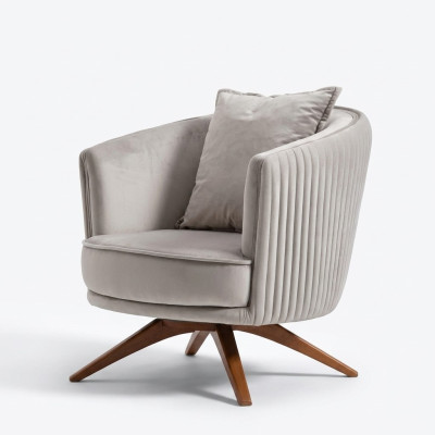Ontwerp Fauteuil Bank Bekleding Luxe 1-Zits Stof Velours Eenzitter Nieuw