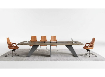 Houten vergadertafel Besprekingstafel Kantoorinrichting Designer tafels Nieuw