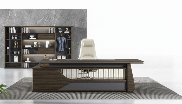 Hoekbureau Computerbureau Tafel Bureautafel Luxe Kantoorinrichting