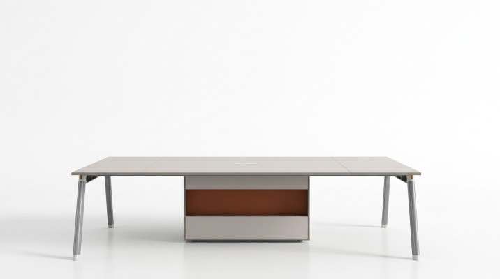 Grote bureau kantoorinrichting teamtafel ontwerper kantoormeubelen