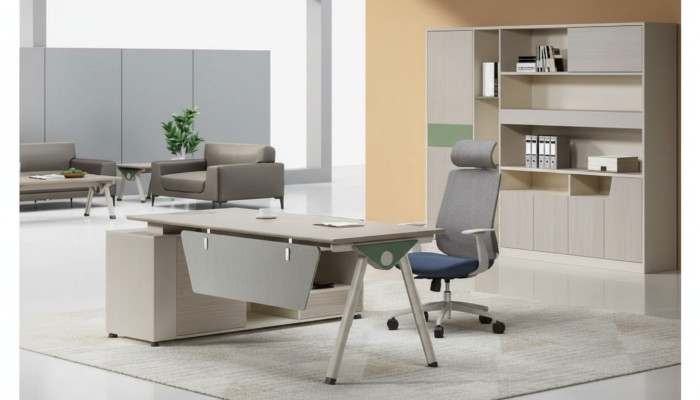 Hoekbureau Moderne kantoormeubelen Luxe design Kantoorinrichting