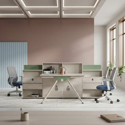 Kantoor Bureau Moderne Home Office Meubels Luxe Inrichting Tafel
