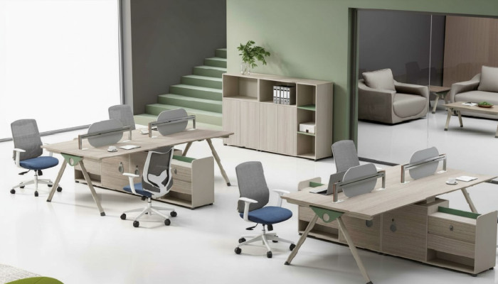 Werkkamer Houten kantoormeubelen Bureau Computertafel Luxe Nieuw