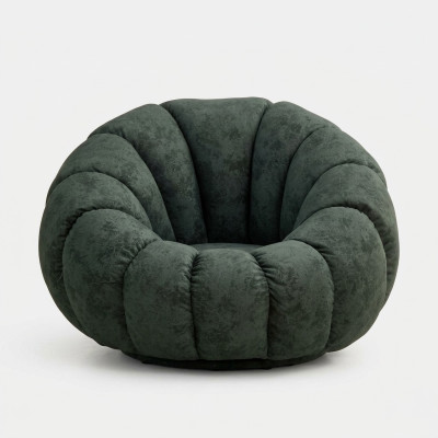 Fauteuil 1 zitplaats Stof Woonkamer Luxe Fauteuil Ontwerp Grijs Modern Nieuw.