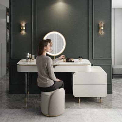 Tafel console spiegel kaptafel slaapkamer consoles luxe nieuw.