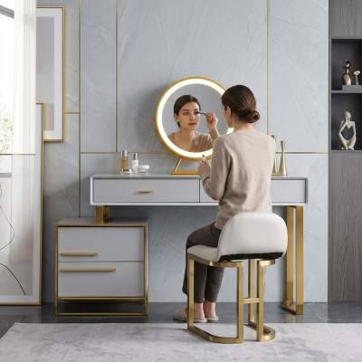 Tafel Moderne Console Spiegel Kaptafel Slaapkamer Cosmetica Tafel