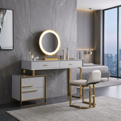 Tafel Moderne Console Spiegel Kaptafel Slaapkamer Cosmetica Tafel