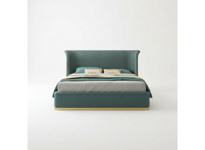 Ontwerper bed slaapkamer bedden inrichting hotel luxe bekleding nieuw