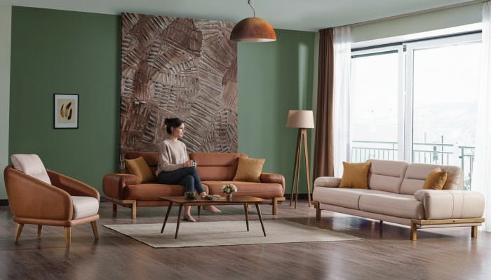 Bankstel 3+3+1 Zits Meubel Luxe Set Bankstel Modern Set 3-delig