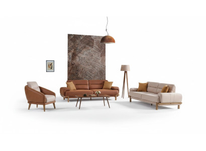 Bankstel 3+3+1 Zits Meubel Luxe Set Bankstel Modern Set 3-delig