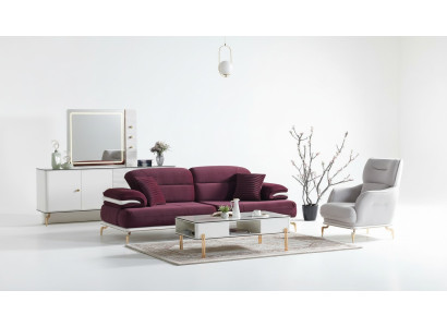 Bankstel 3+1 zits fauteuil set Moderne Ontspanningsmeubel