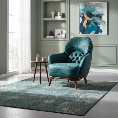 1-Zits Moderne Relaxfauteuil Chesterfield Moderne Stijl Luxe Nieuwe Woonkamerfauteuil