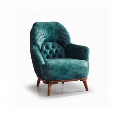 1-Zits Moderne Relaxfauteuil Chesterfield Moderne Stijl Luxe Nieuwe Woonkamerfauteuil