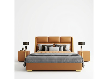 Tweepersoonsbed Slaapkamer Bed Luxe Meubels Dubbele Hotelfaciliteit 180x200
