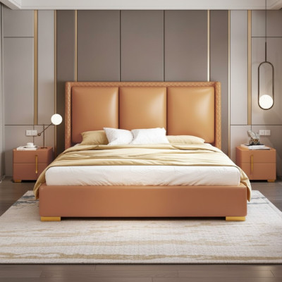Tweepersoons slaapkamer bed luxe meubels tweepersoonsbed hotelinrichting