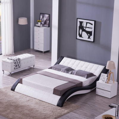 Bed Boxspring Bed Modern Double Bedroom Marriage Bed Beds