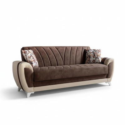 Luxe woonkamerbank 3-zits relaxbank Modern 225cm Luxe bank Nieuw