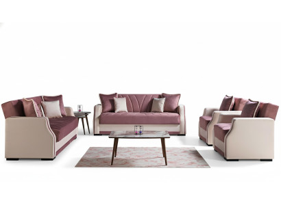 Luxe bankstel compleet Bank Bank Moderne set Woonkamer Relax 3+2+1+1 Nieuw