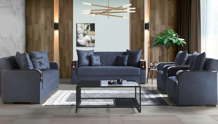 Luxe bankstel Compleet Bank Bank Modern Set Woonkamer Relax 3+2+1+1