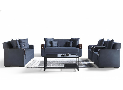 Luxe bankstel Compleet Bank Bank Modern Set Woonkamer Relax 3+2+1+1