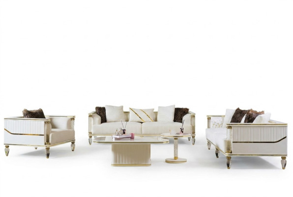 Bankstel 3+3+1 fauteuil set Moderne relax fauteuils nieuw