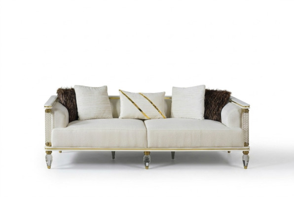 Bank 3-zits Designbanken Bekleding Bankstellen Relaxstoelen Meubels Modern Ontspannen