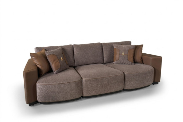 Bankstel 3-Zits Design Banken Gestoffeerde Bankstellen Relax Zitmeubels Modern Nieuw