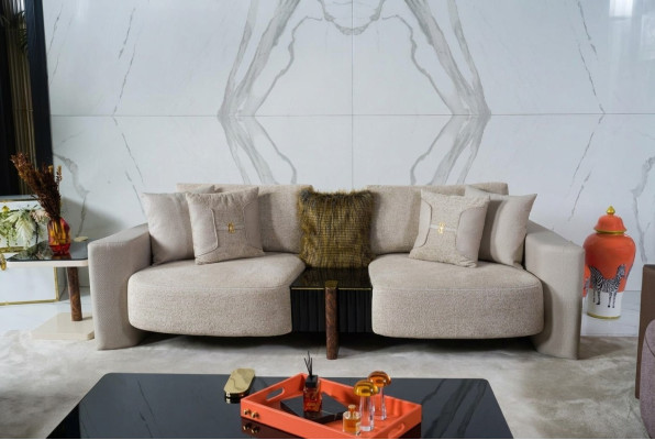 Bankstel 2-zits designbanken gestoffeerde banken relax zitmeubelen modern nieuw